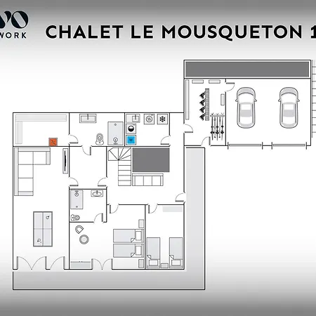Alpehytte Le Mousqueton - Ovo Network La Clusaz